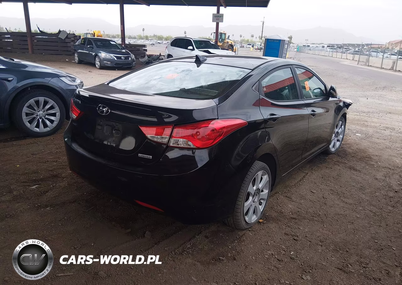 2012 Hyundai Elantra Limited (Ulsan Plant) VIN:KMHDH4AE0CU444600 - 4