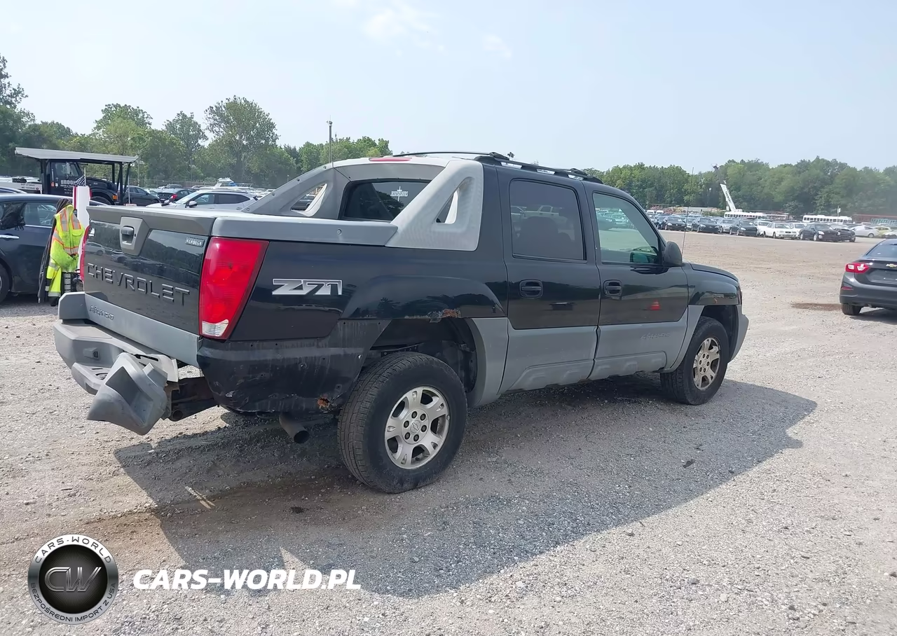 2002 Chevrolet Avalanche 1500 VIN:3GNEK13T62G136604 - 4