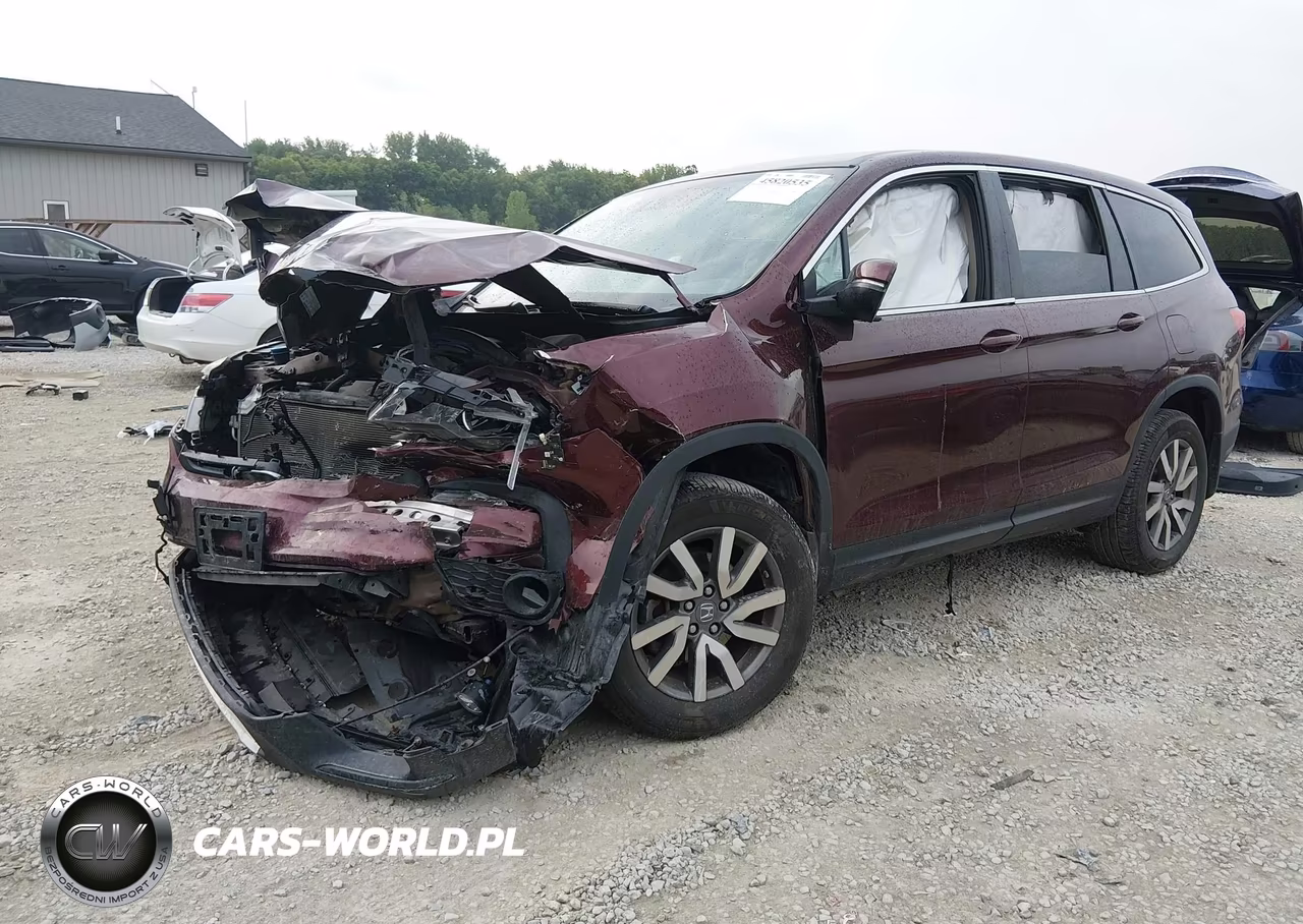 2019 Honda Pilot Ex VIN:5FNYF6H31KB083185 - 2