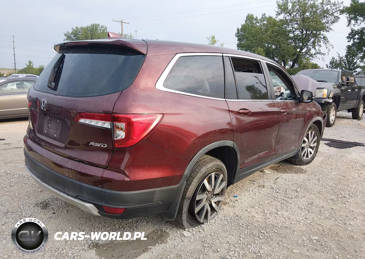 2019 Honda Pilot Ex VIN:5FNYF6H31KB083185 - 4