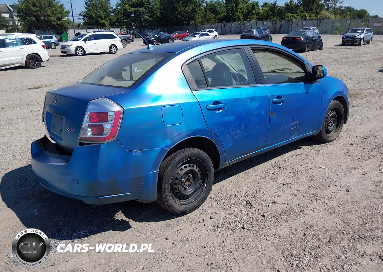 2007 Nissan Sentra 2.0S VIN:3N1AB61E87L610482 - 4