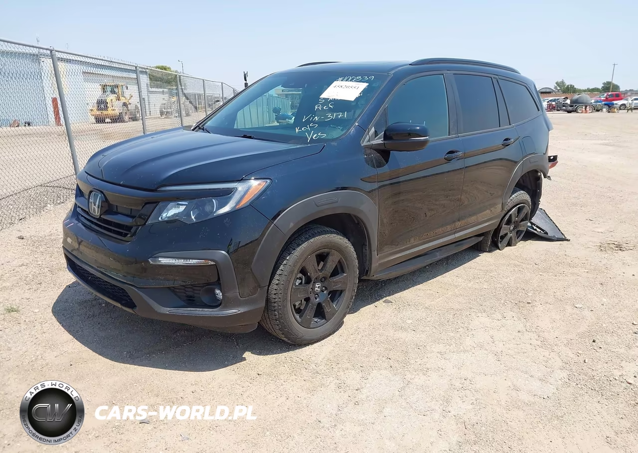 2022 Honda Pilot Awd Trailsport VIN:5FNYF6H86NB073171 - 2