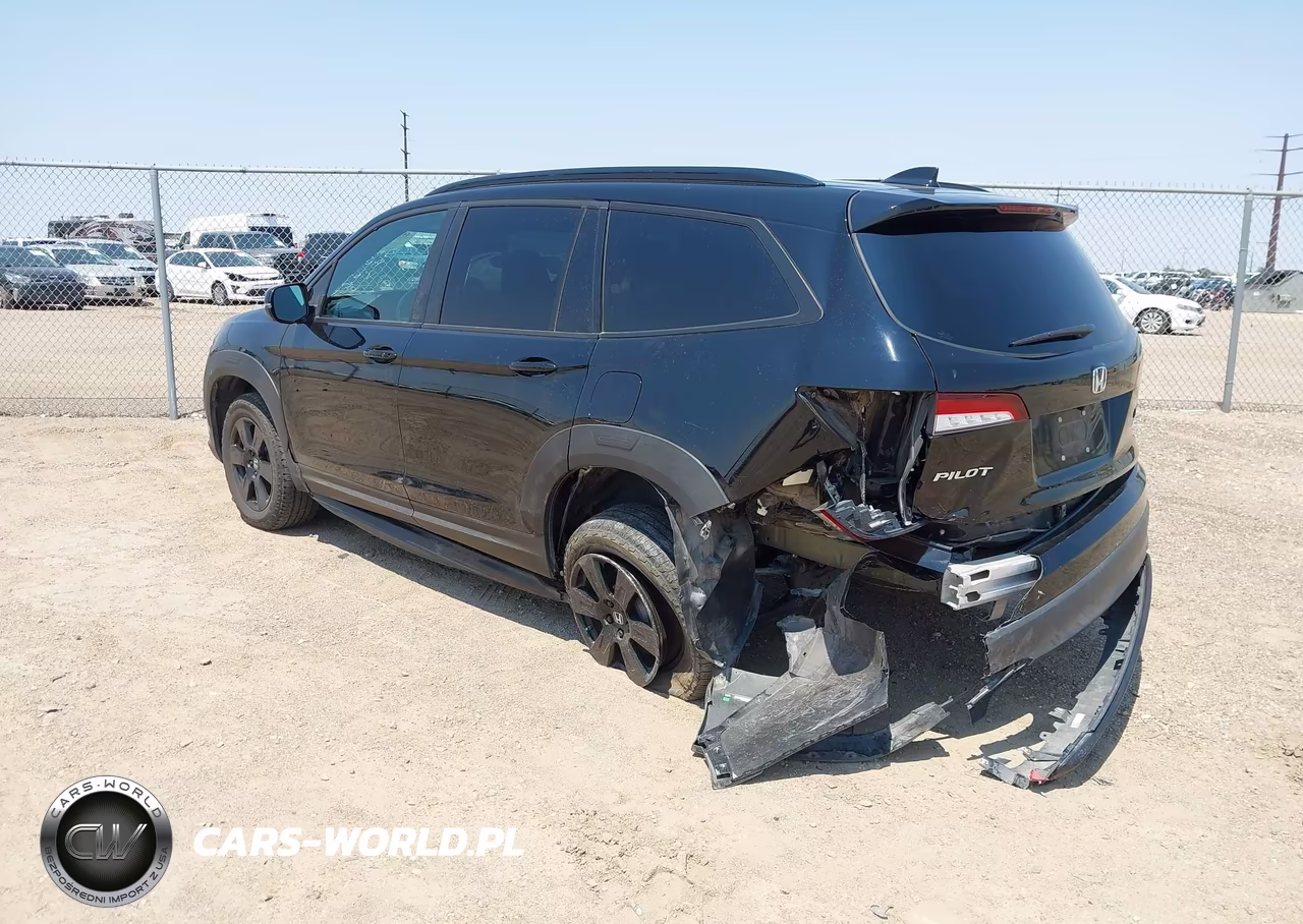 2022 Honda Pilot Awd Trailsport VIN:5FNYF6H86NB073171 - 3