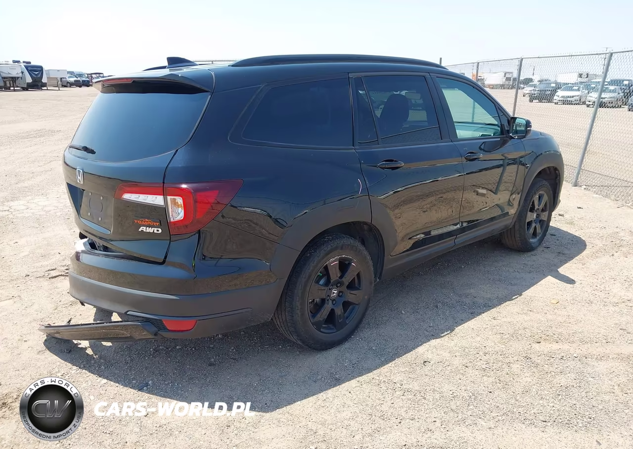 2022 Honda Pilot Awd Trailsport VIN:5FNYF6H86NB073171 - 4