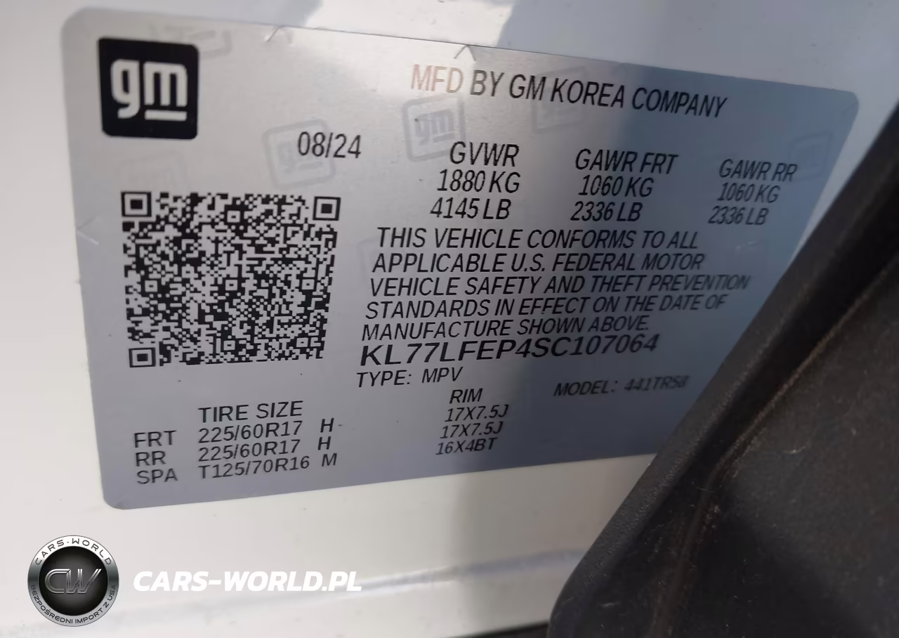 2025 Chevrolet Trax Fwd Ls VIN:KL77LFEP4SC107064 - 9