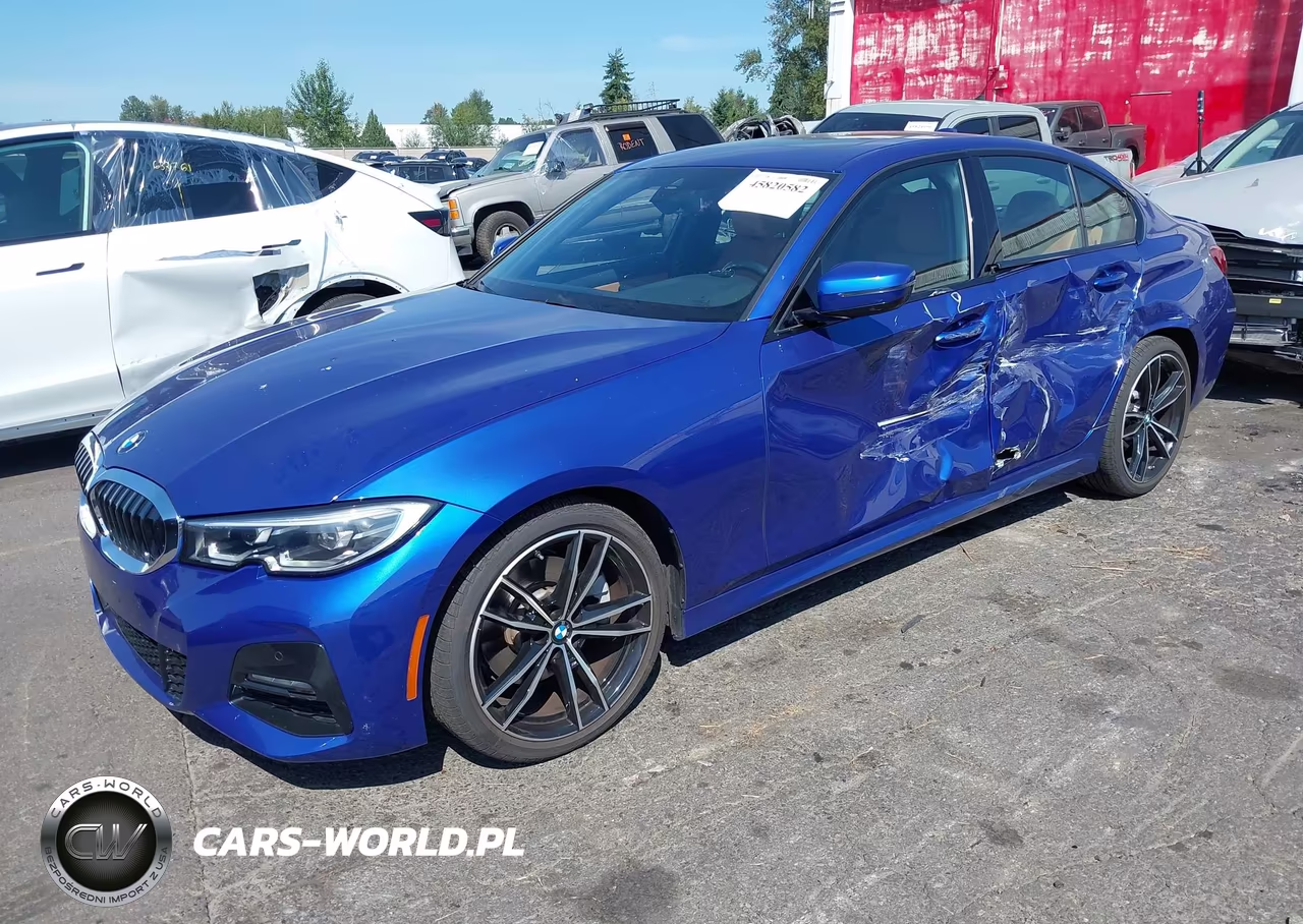 2022 BMW 330I xDrive VIN:3MW5R7J01N8C35505 - 2