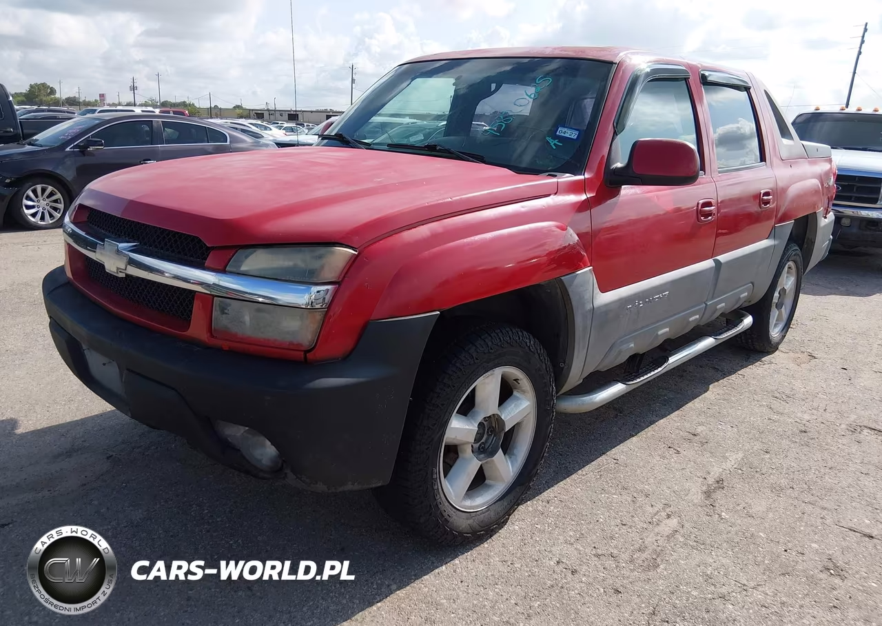 2002 Chevrolet Avalanche 1500 VIN:3GNEK13T12G110590 - 2