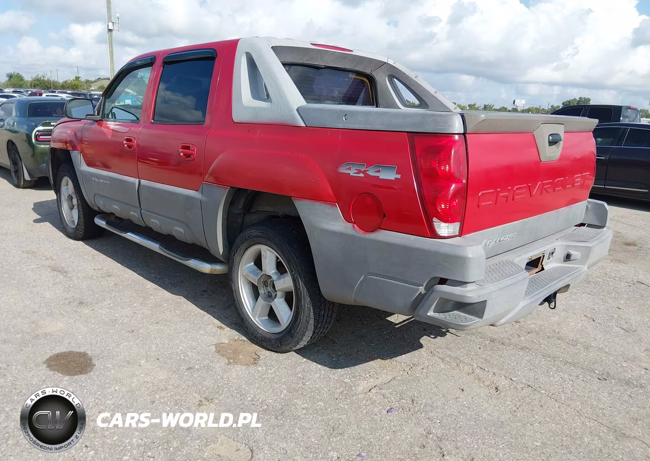 2002 Chevrolet Avalanche 1500 VIN:3GNEK13T12G110590 - 3