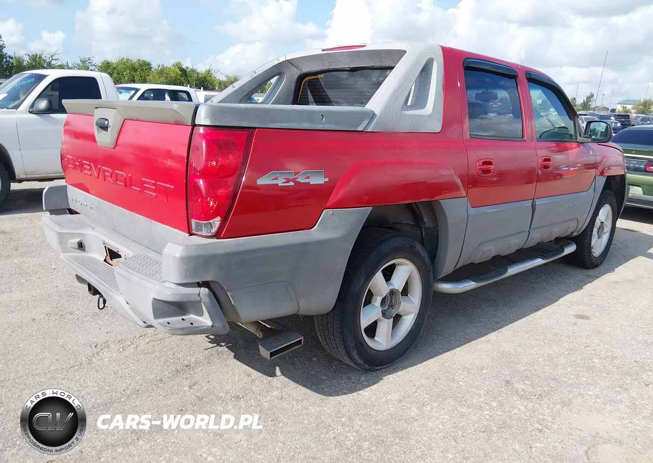2002 Chevrolet Avalanche 1500 VIN:3GNEK13T12G110590 - 4