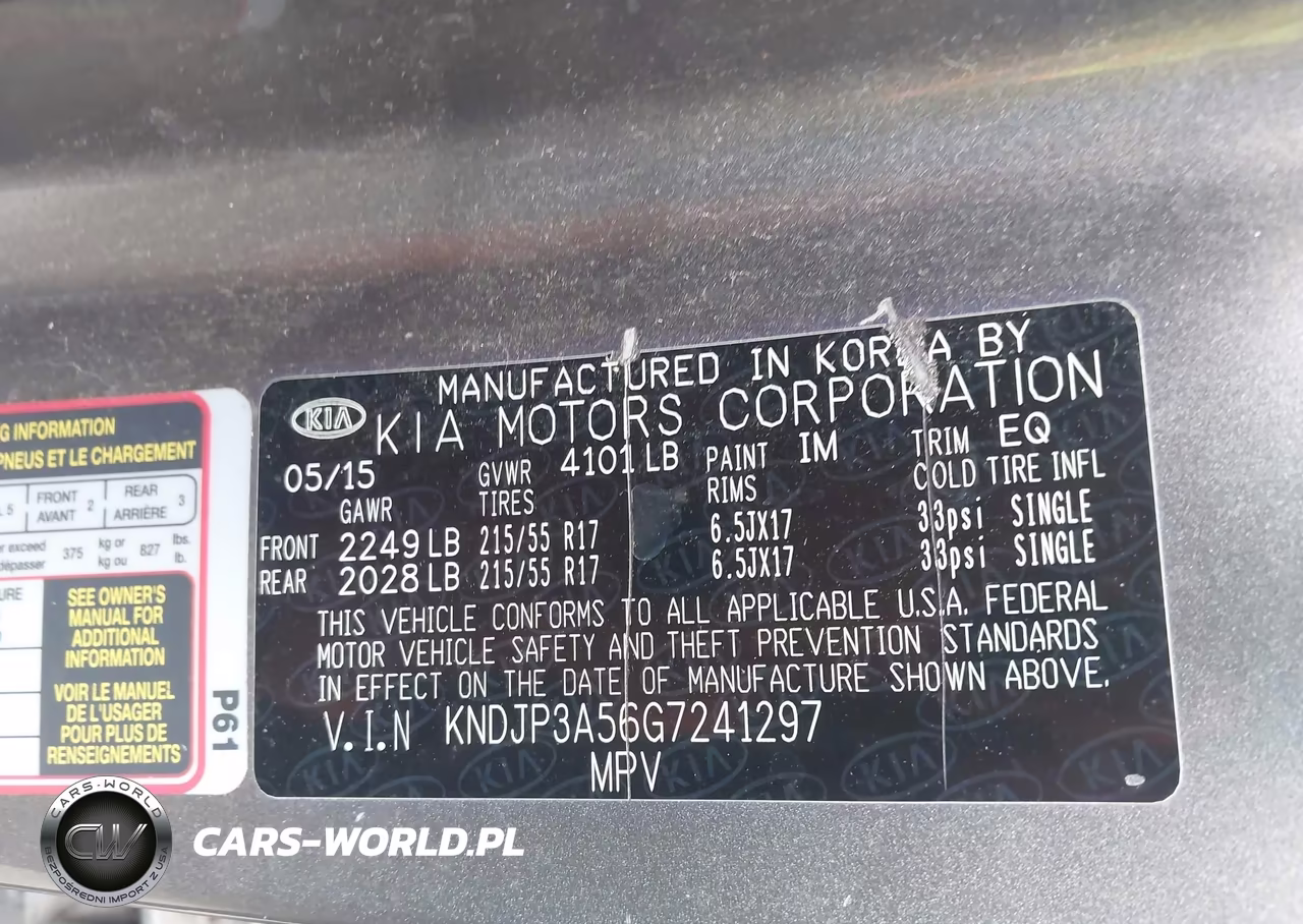 2016 Kia Soul + VIN:KNDJP3A56G7241297 - 9