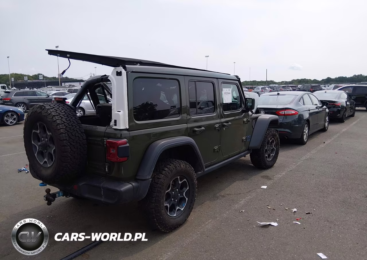 2022 Jeep Wrangler 4Xe Unlimited Rubicon 4X4 VIN:1C4JJXR66NW269500 - 4