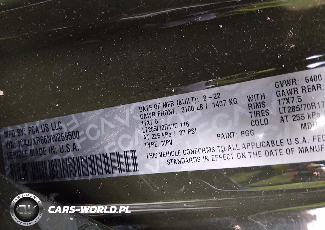 2022 Jeep Wrangler 4Xe Unlimited Rubicon 4X4 VIN:1C4JJXR66NW269500 - 9