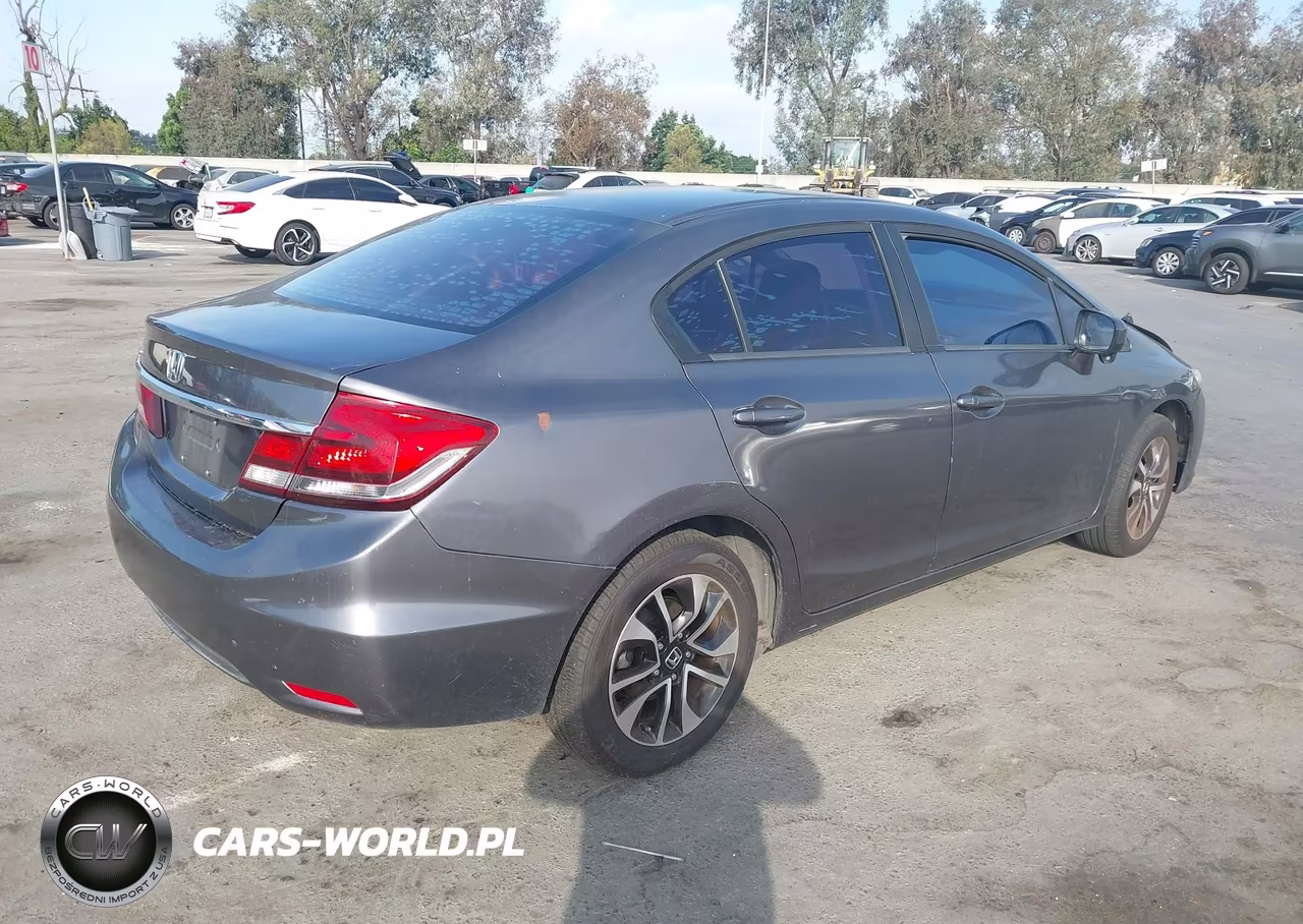 2015 Honda Civic Ex VIN:19XFB2F81FE224603 - 4