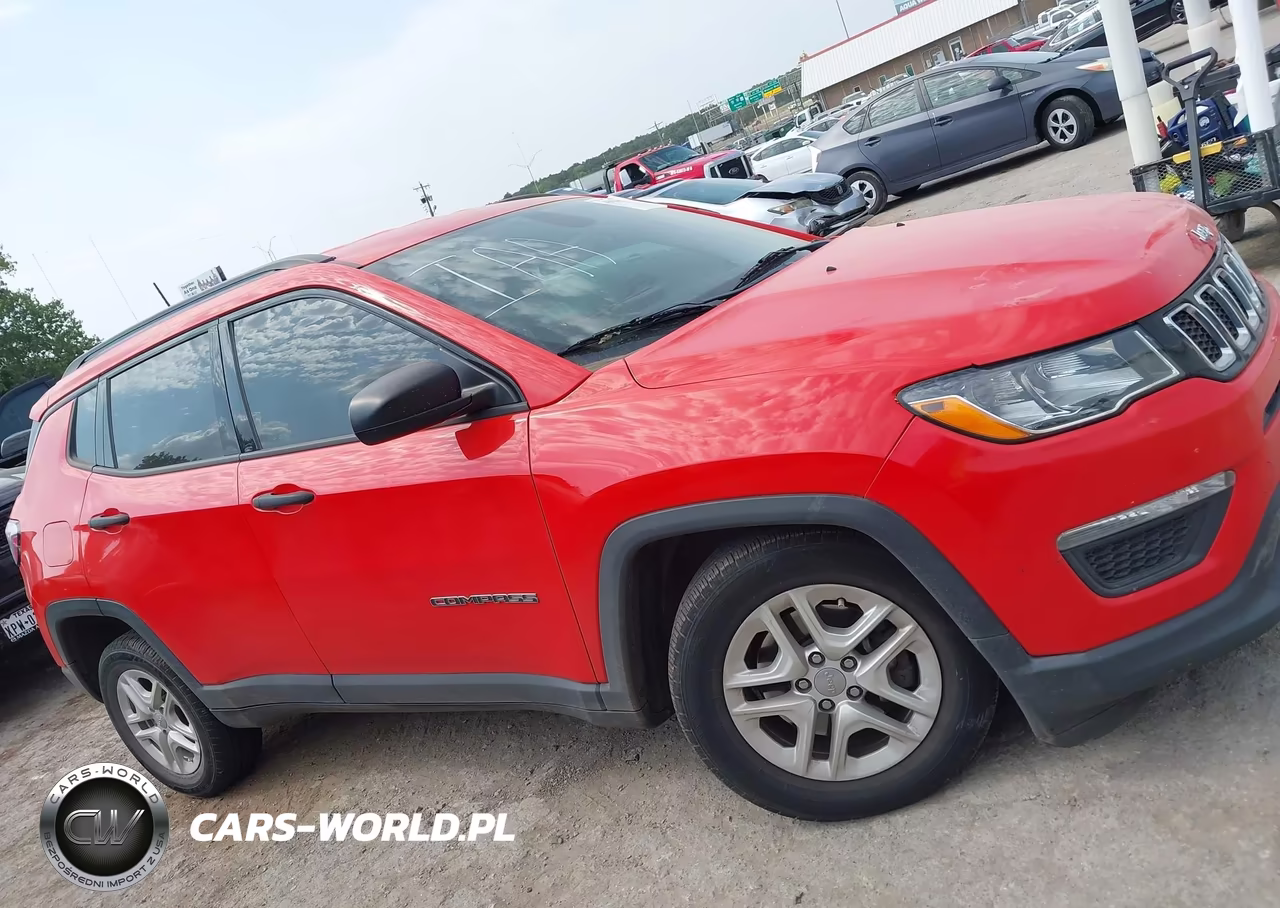 2018 Jeep Compass Sport Fwd VIN:3C4NJCAB6JT123620 - 13