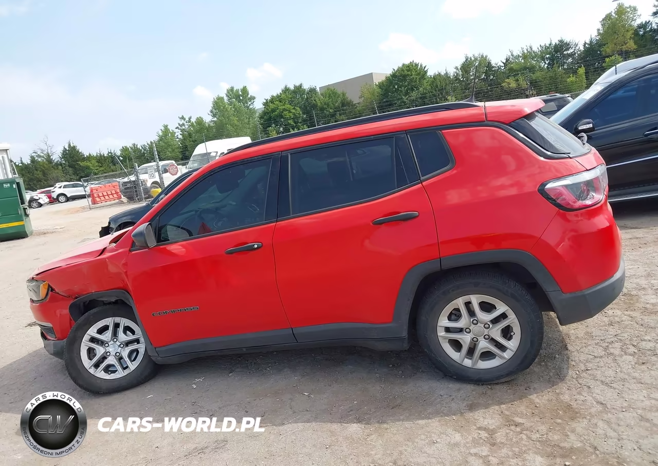 2018 Jeep Compass Sport Fwd VIN:3C4NJCAB6JT123620 - 14