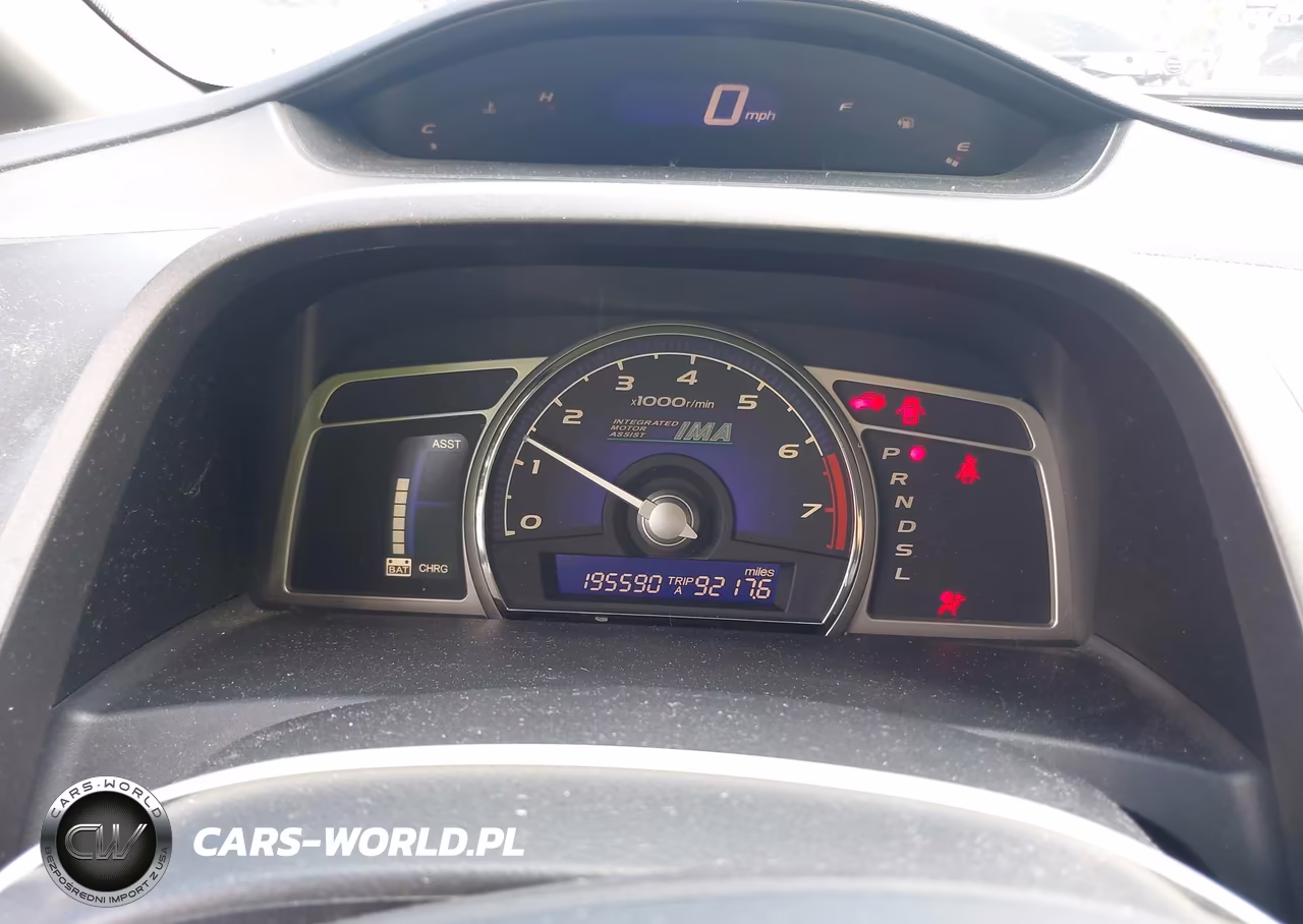 2010 Honda Civic Hybrid VIN:JHMFA3F22AS003830 - 7
