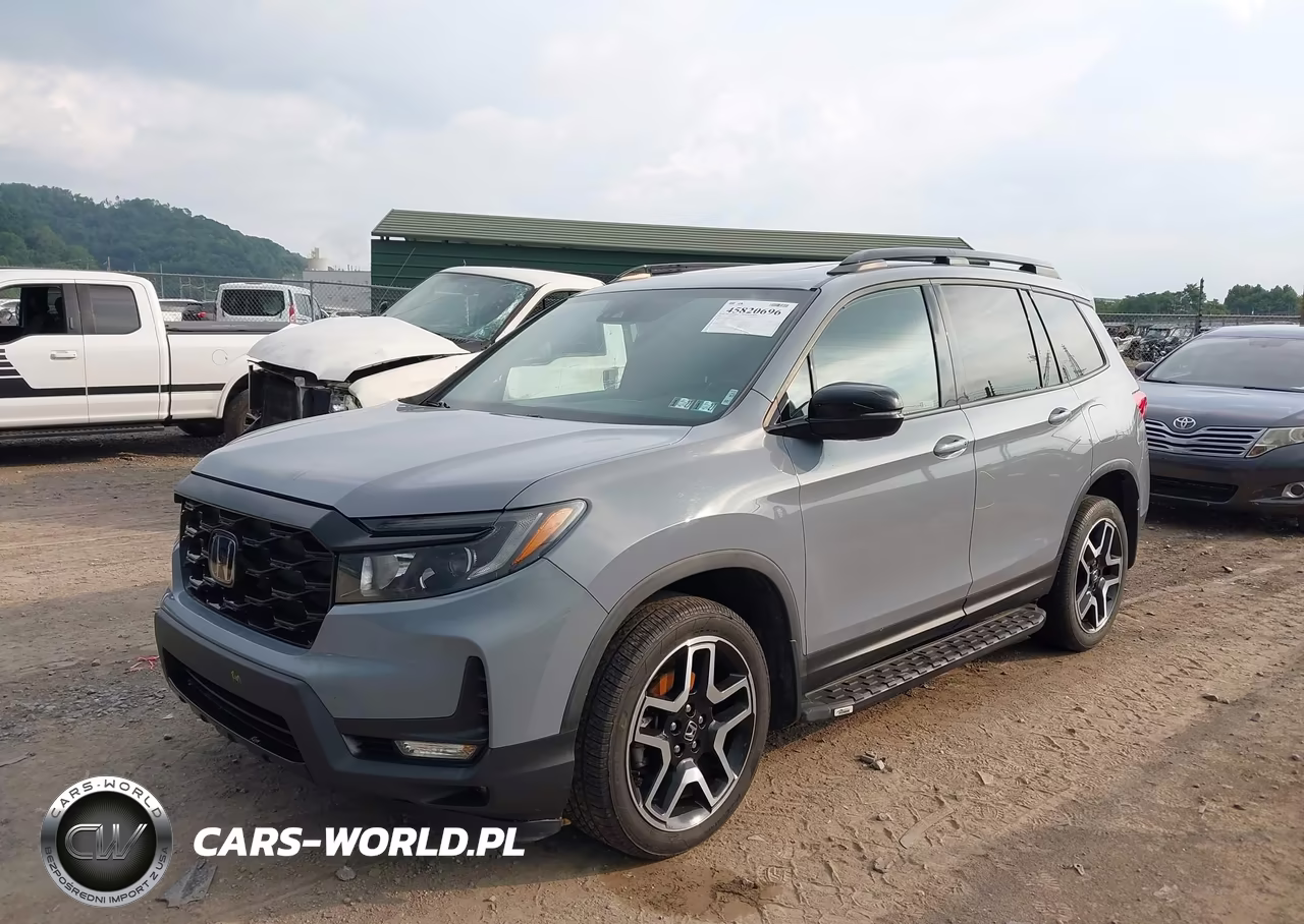 2022 Honda Passport Awd Elite VIN:5FNYF8H05NB002324 - 2