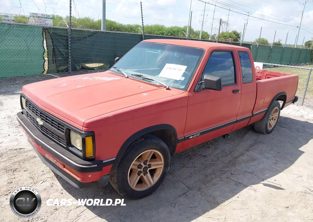 1992 Chevrolet S Truck S10 VIN:1GCCS19R2N8212552 - 2