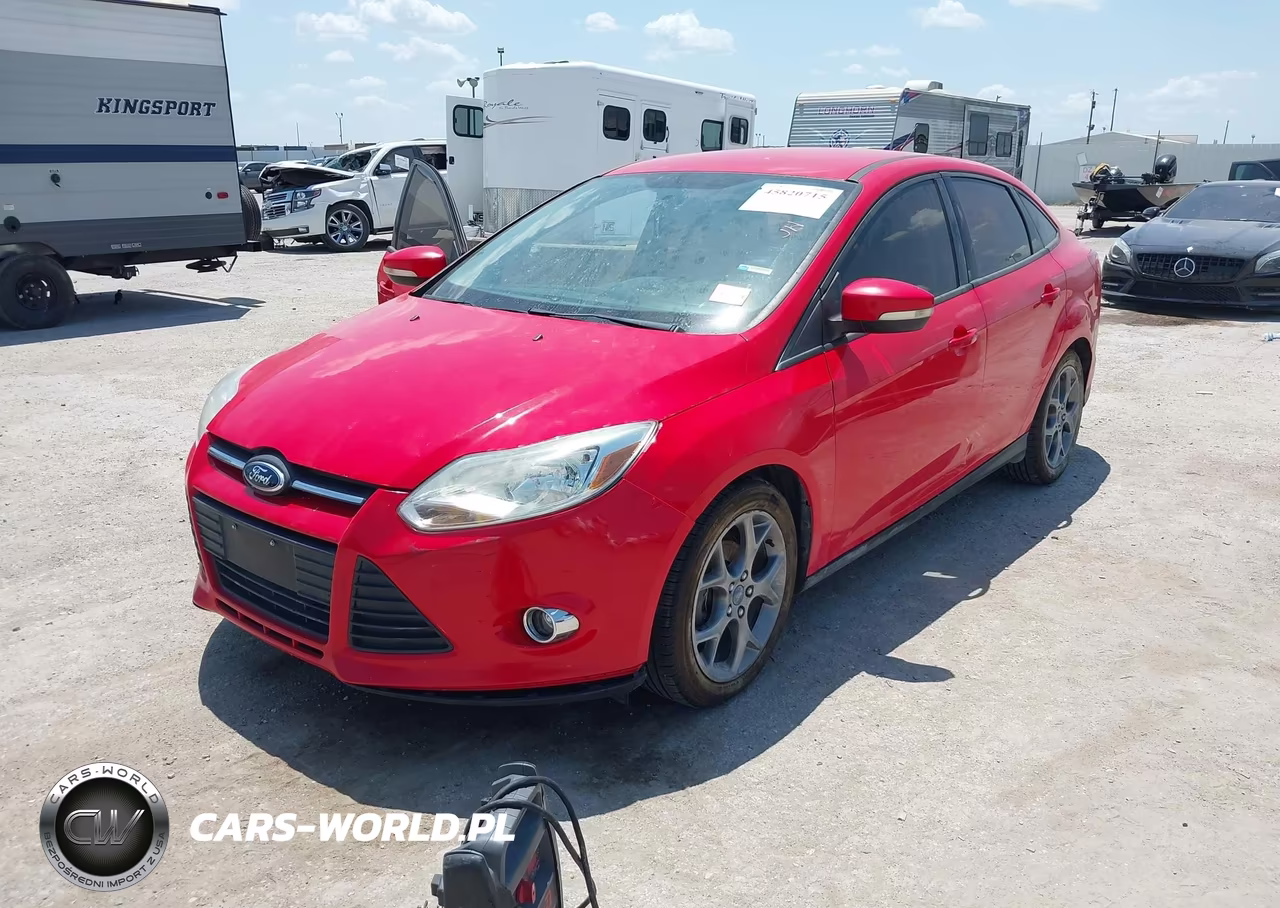 2013 Ford Focus Se VIN:1FADP3F22DL209614 - 2