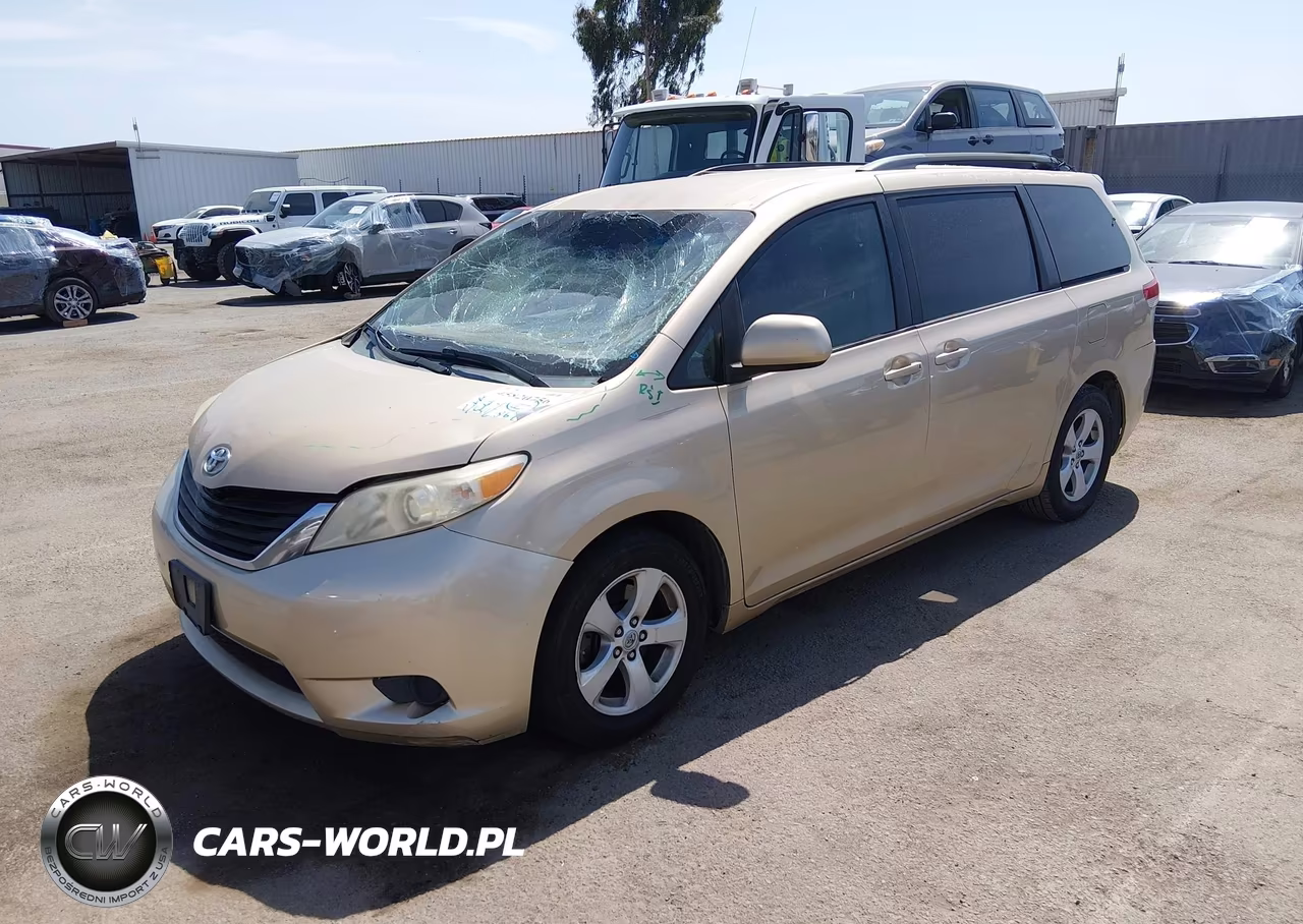 2011 Toyota Sienna Le V6 VIN:5TDKK3DC2BS124280 - 2