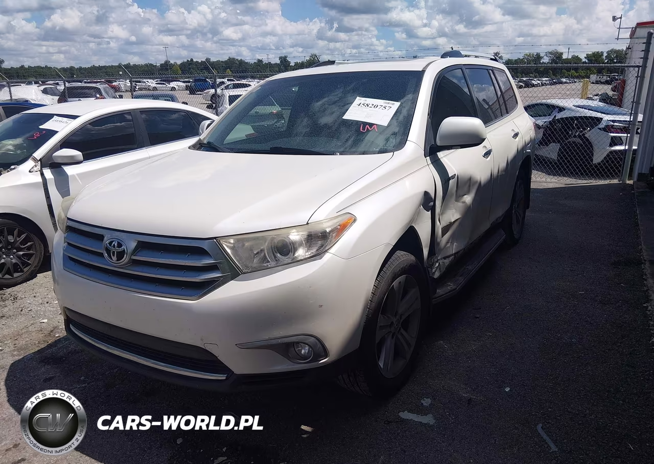 2013 Toyota Highlander Limited V6 VIN:5TDYK3EH2DS118292 - 2