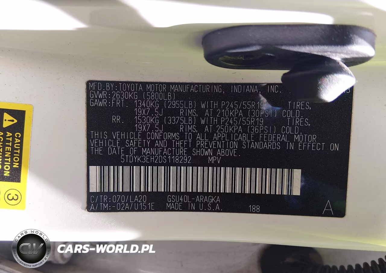 2013 Toyota Highlander Limited V6 VIN:5TDYK3EH2DS118292 - 9