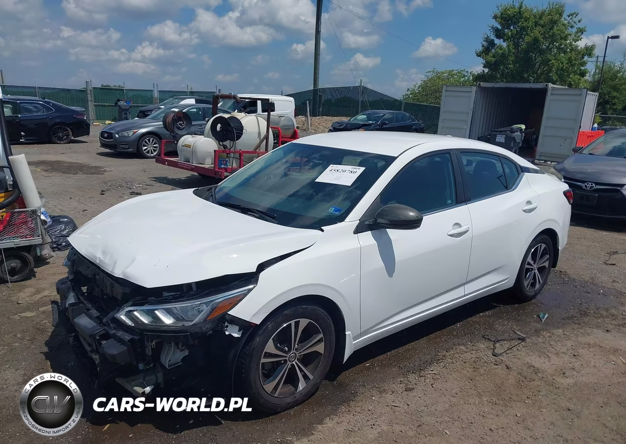 2021 Nissan Sentra Sv Xtronic Cvt VIN:3N1AB8CV8MY262934 - 2