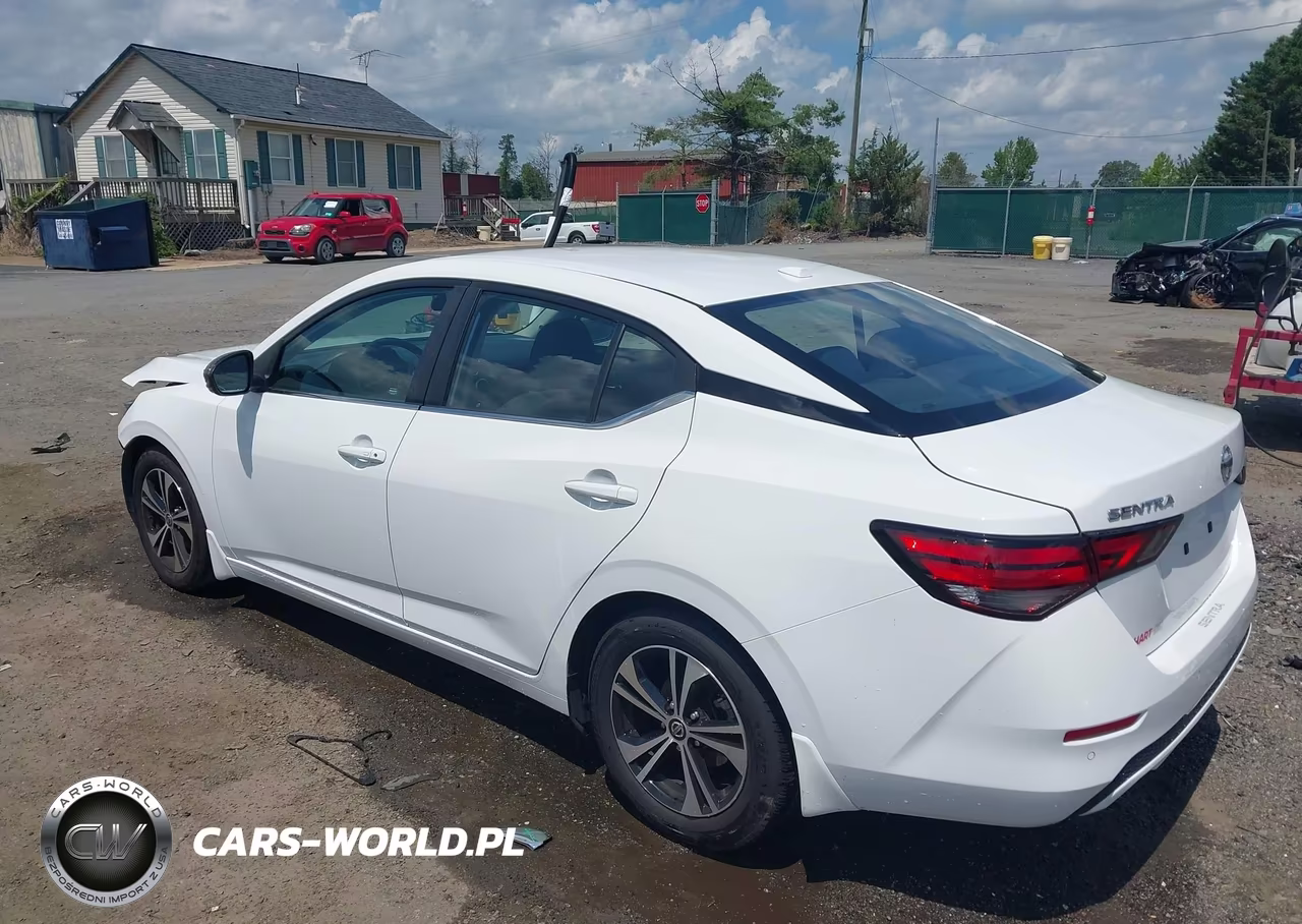 2021 Nissan Sentra Sv Xtronic Cvt VIN:3N1AB8CV8MY262934 - 3