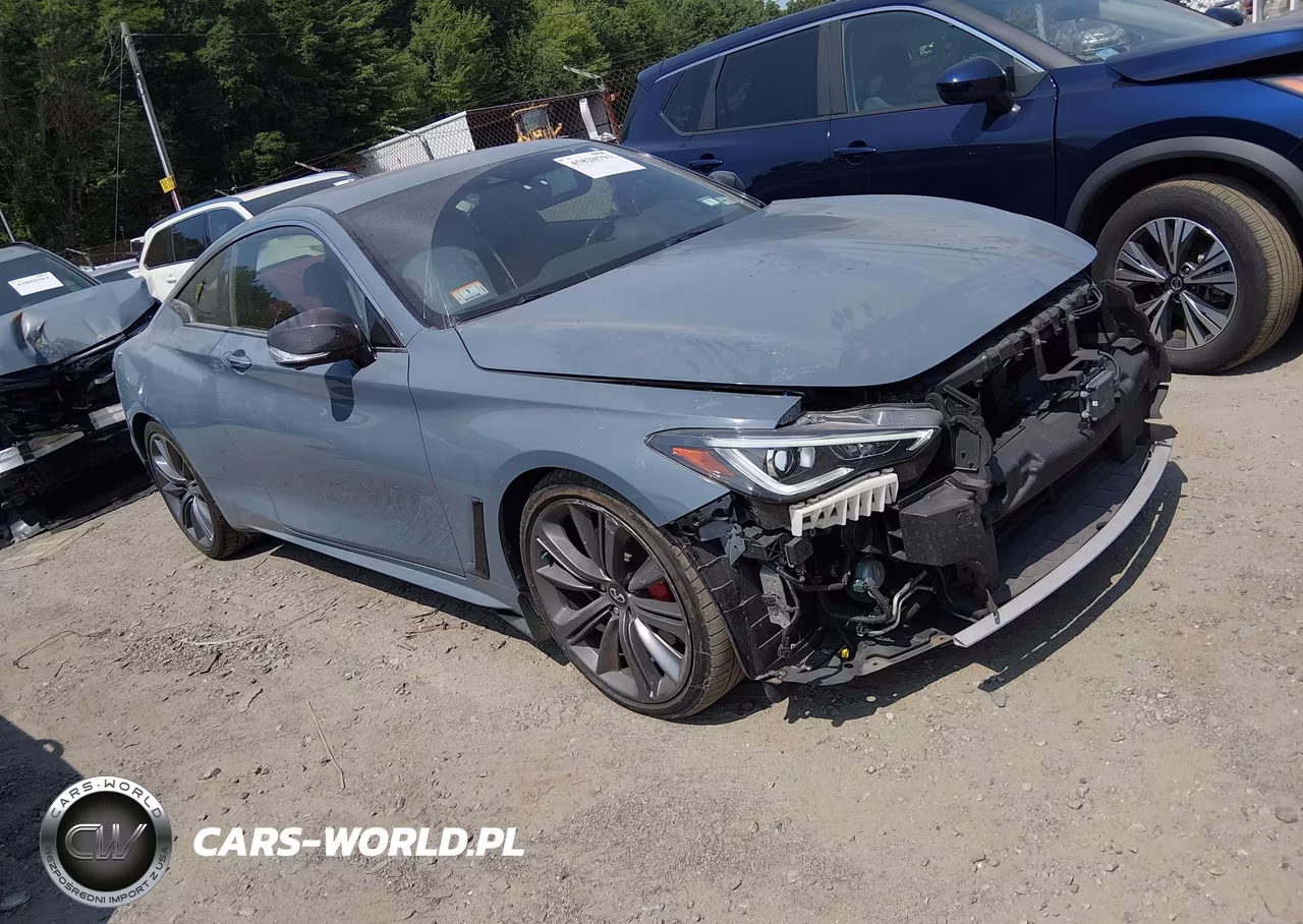2021 Infiniti Q60 Red Sport 400 Awd VIN:JN1FV7LL9MM560031 - 1