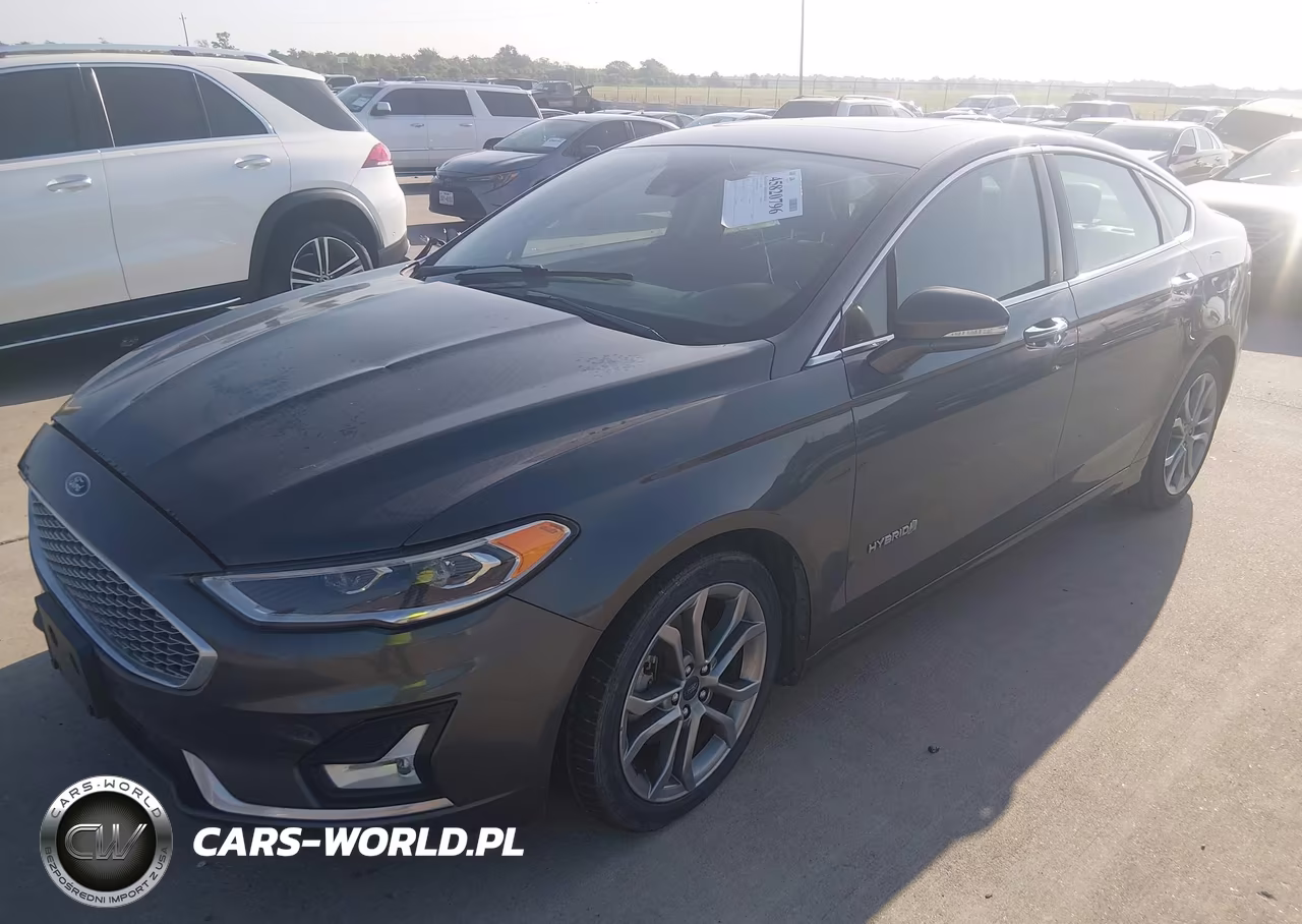 2019 Ford Fusion Hybrid Titanium VIN:3FA6P0RU2KR273199 - 2