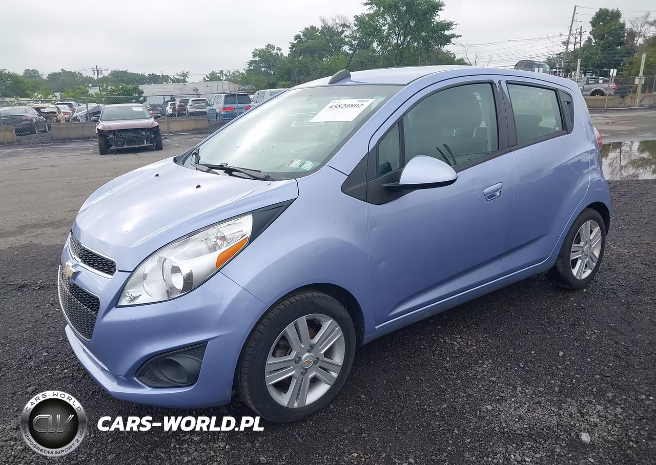 2015 Chevrolet Spark Ls Cvt VIN:KL8CB6S91FC737262 - 2