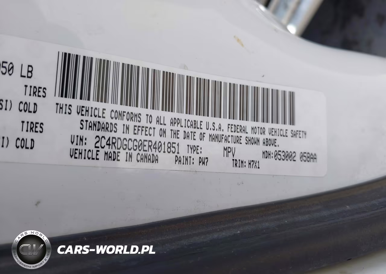 2014 Dodge Grand Caravan Sxt VIN:2C4RDGCG0ER401851 - 9