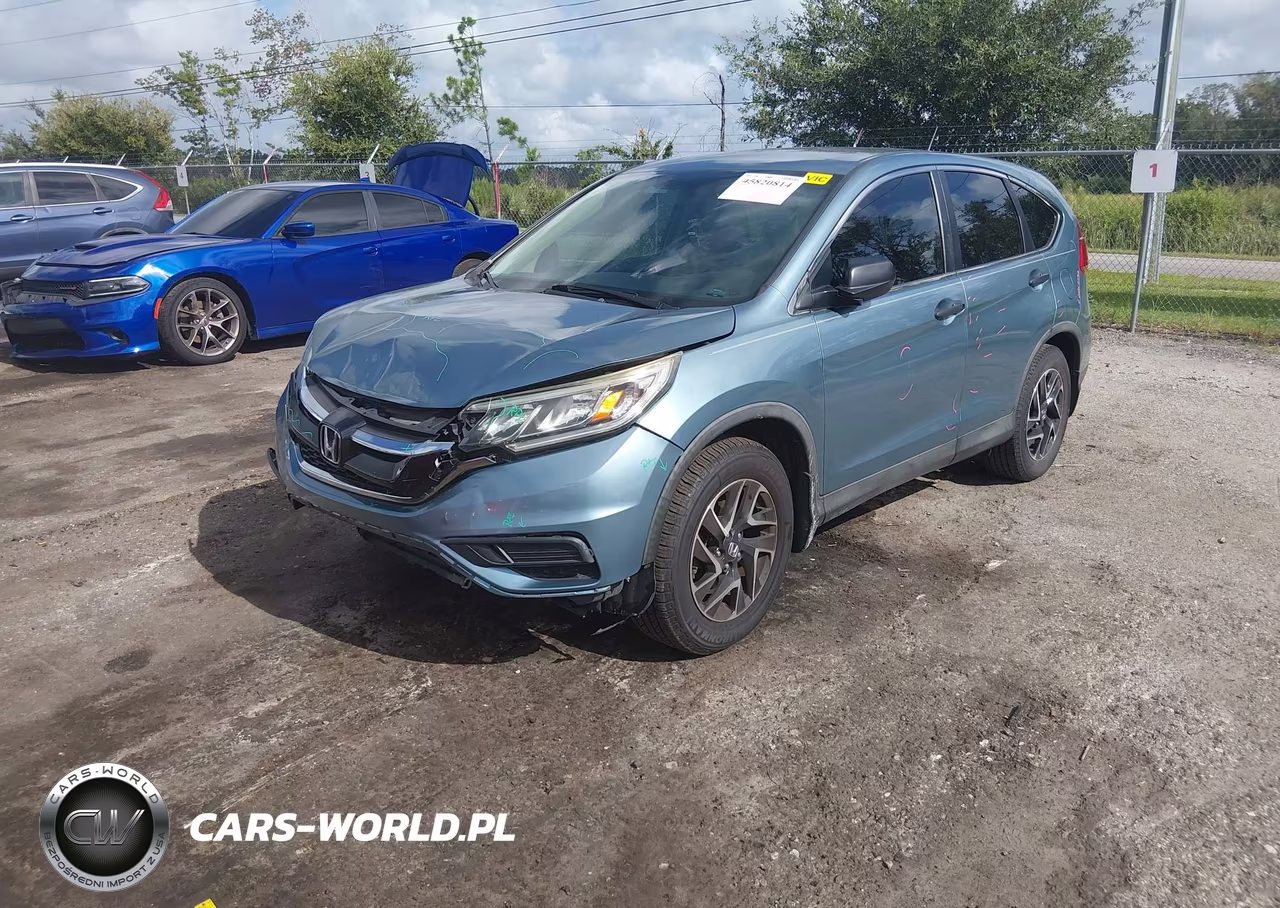 2016 Honda Cr-V Se VIN:2HKRM3H46GH561921 - 2