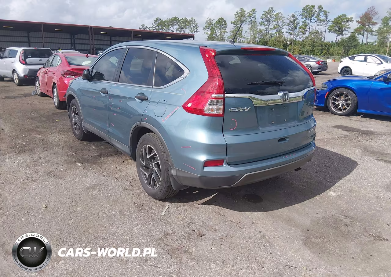 2016 Honda Cr-V Se VIN:2HKRM3H46GH561921 - 3