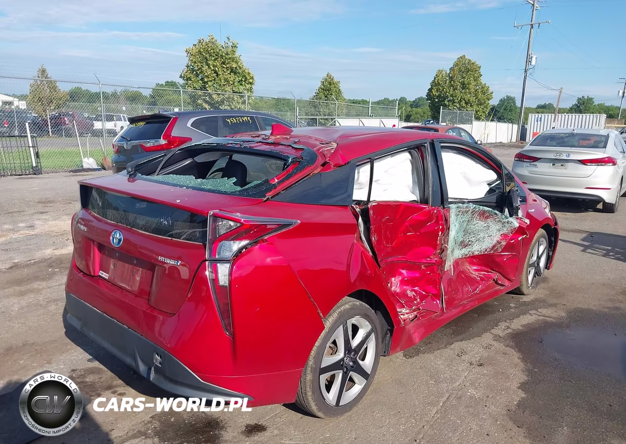 2017 Toyota Prius Four Touring VIN:JTDKARFU1H3530069 - 4