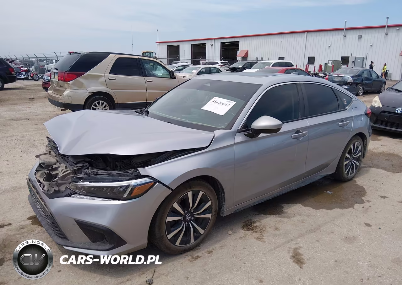 2022 Honda Civic Ex-L VIN:19XFL1H71NE009104 - 2