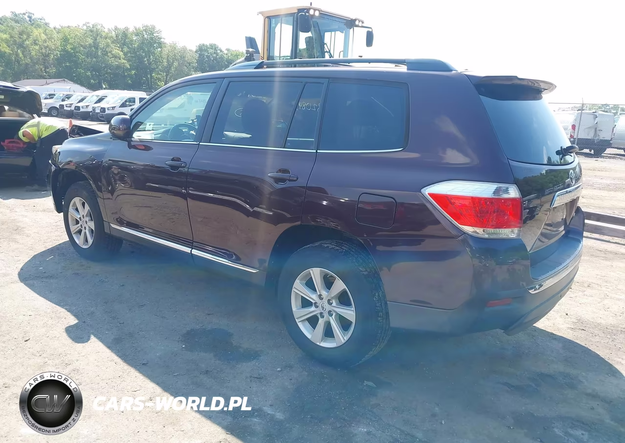 2012 Toyota Highlander Se VIN:5TDBK3EH7CS124920 - 3
