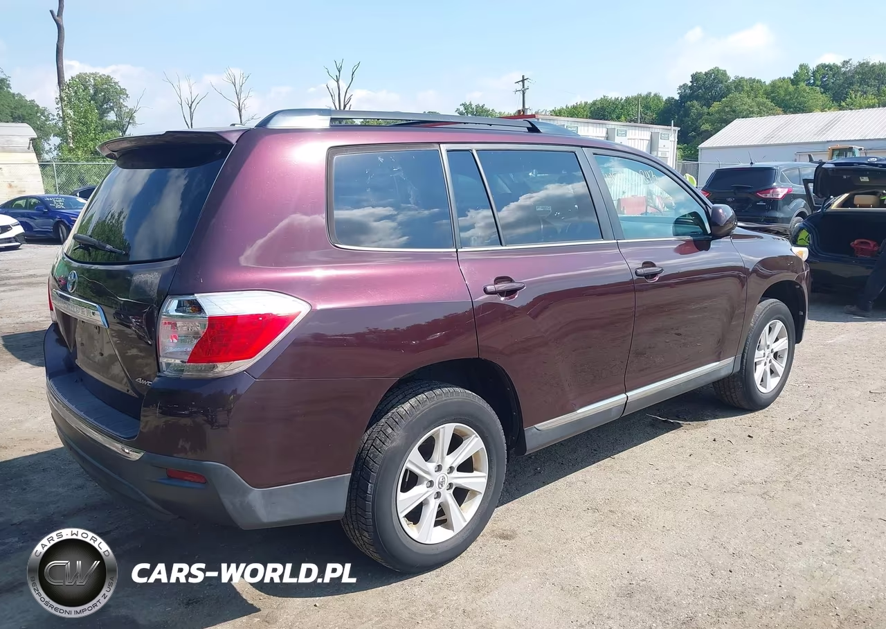 2012 Toyota Highlander Se VIN:5TDBK3EH7CS124920 - 4