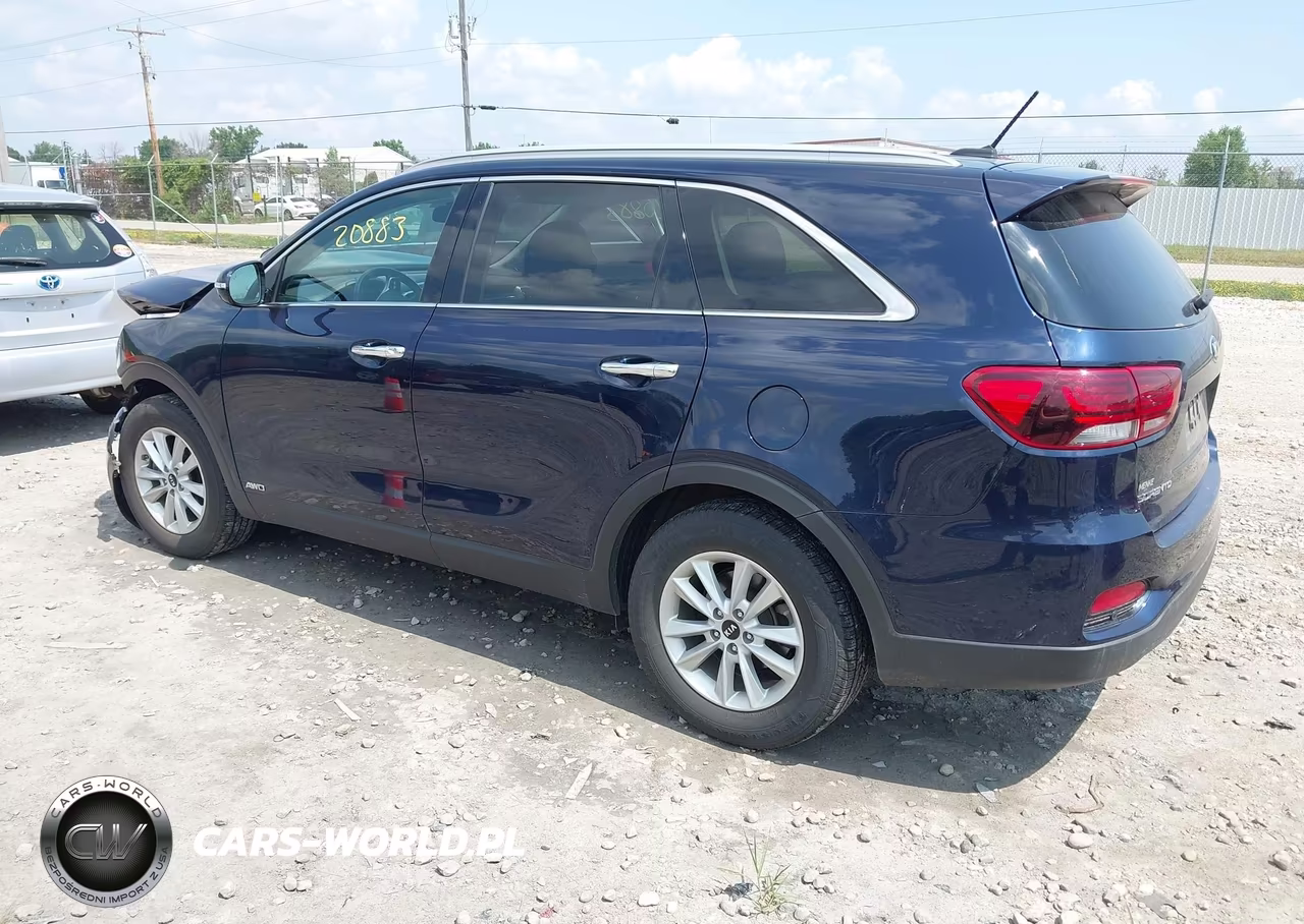 2020 Kia Sorento 2.4L Lx VIN:5XYPGDA36LG670113 - 3
