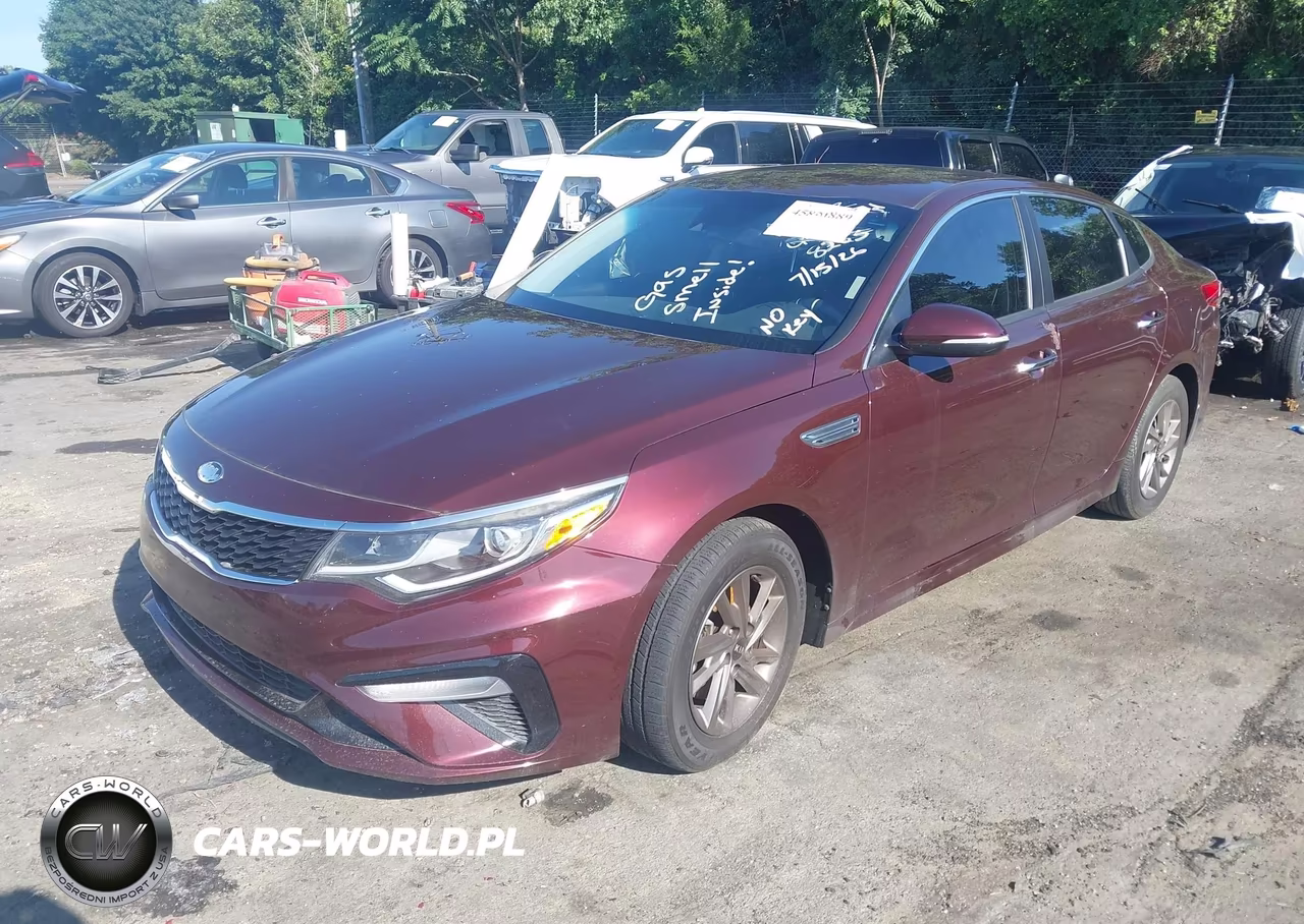 2019 Kia Optima Lx VIN:5XXGT4L34KG338263 - 2