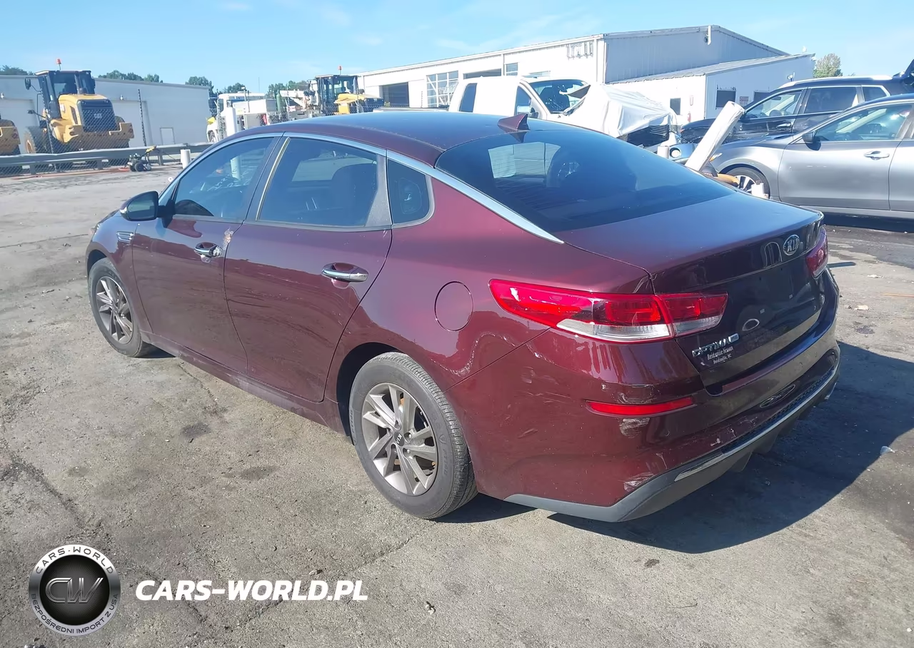 2019 Kia Optima Lx VIN:5XXGT4L34KG338263 - 3