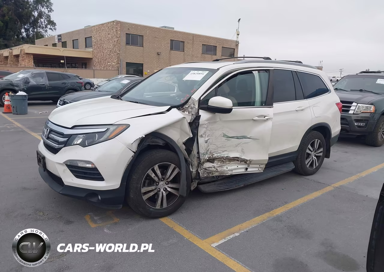2017 Honda Pilot Ex-L VIN:5FNYF6H74HB062925 - 2