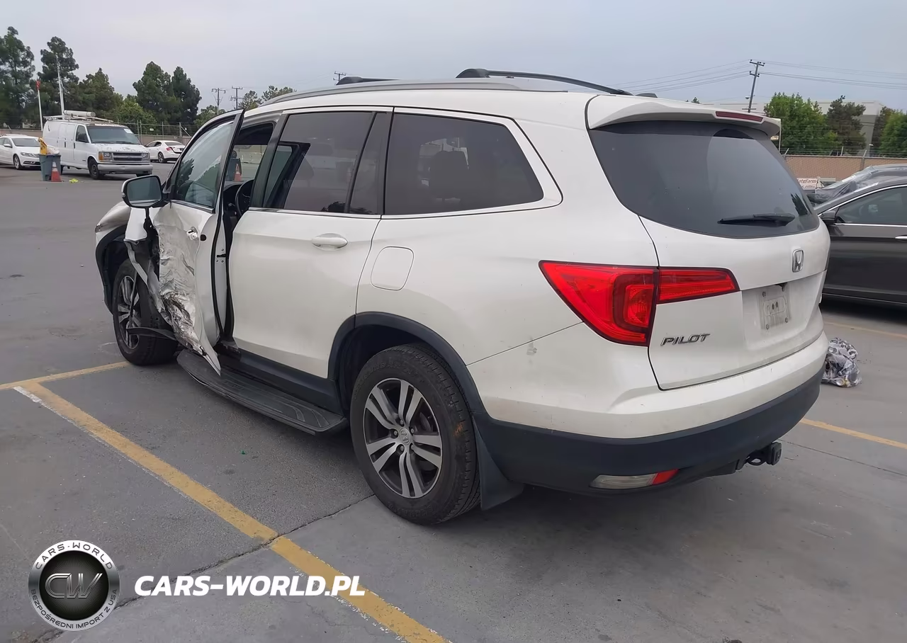 2017 Honda Pilot Ex-L VIN:5FNYF6H74HB062925 - 3