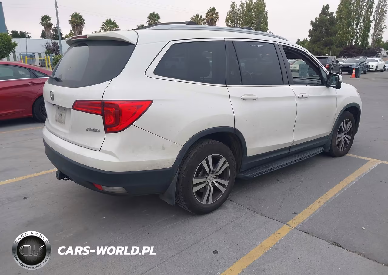 2017 Honda Pilot Ex-L VIN:5FNYF6H74HB062925 - 4