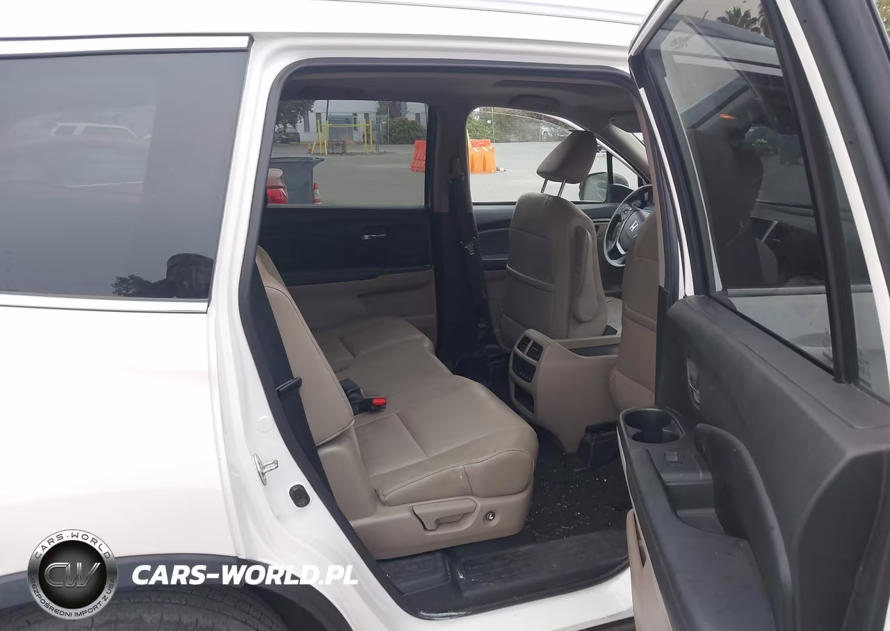 2017 Honda Pilot Ex-L VIN:5FNYF6H74HB062925 - 8