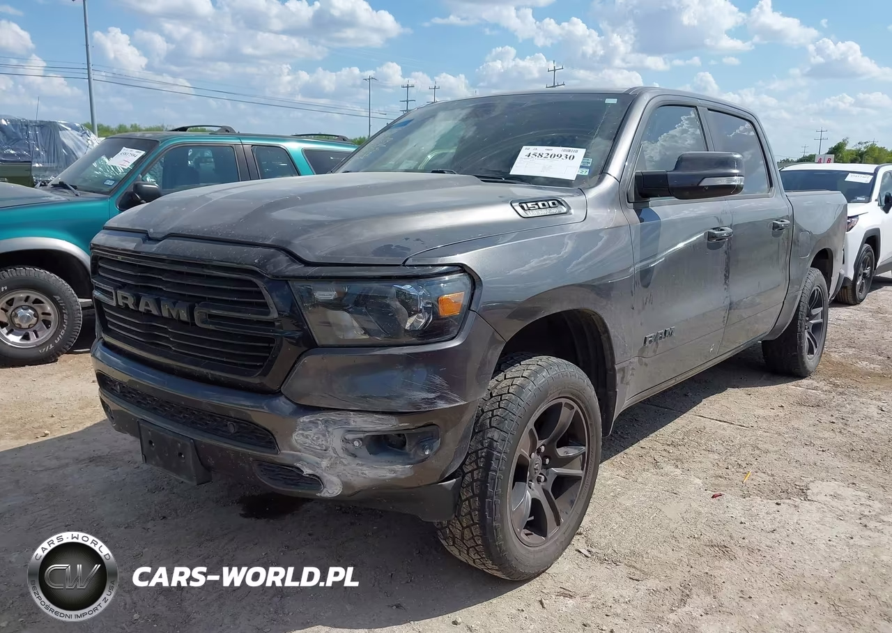 2020 Ram 1500 Lone Star 4X4 5'7 Box VIN:1C6SRFFT4LN146855 - 2