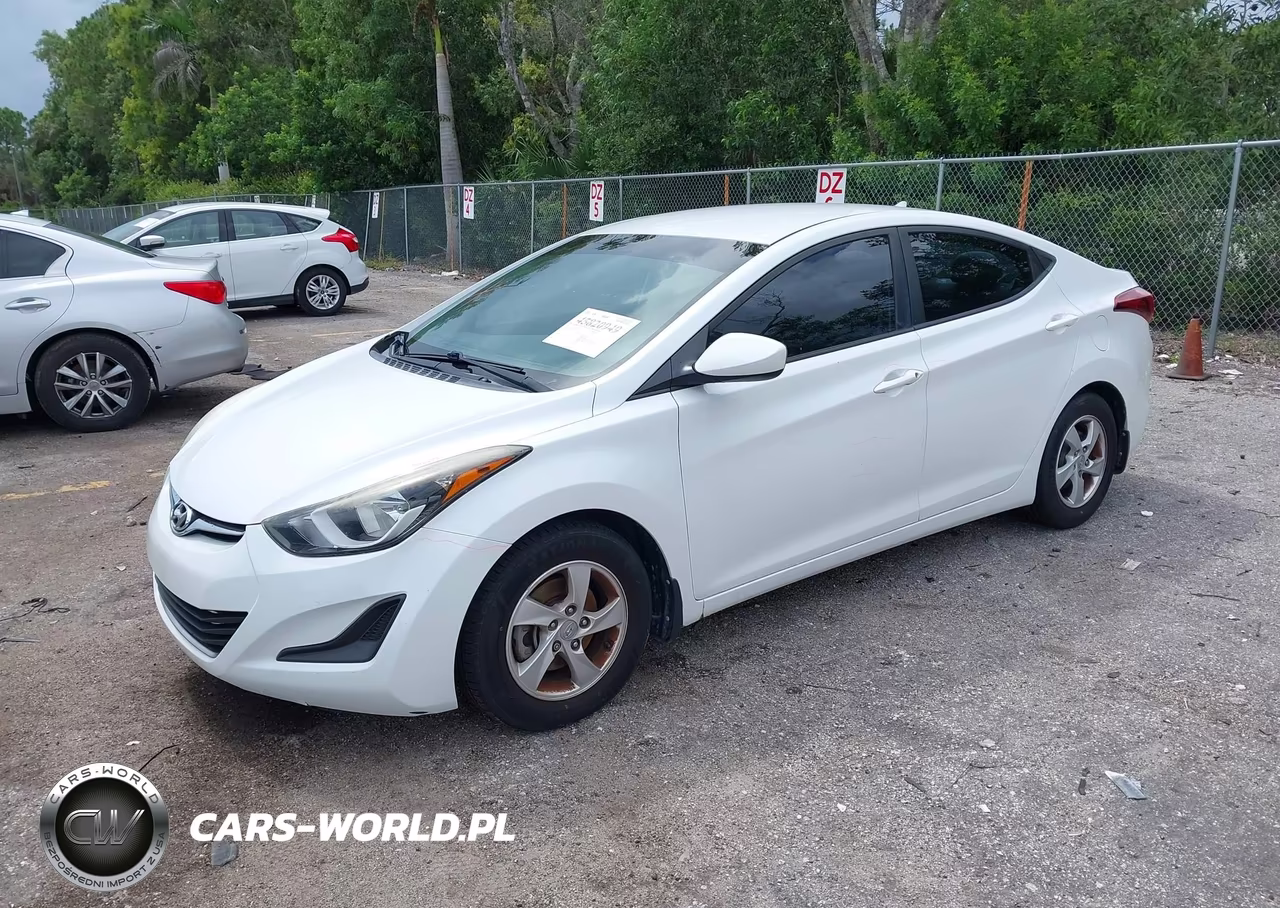 2015 Hyundai Elantra Se VIN:5NPDH4AE1FH616720 - 6