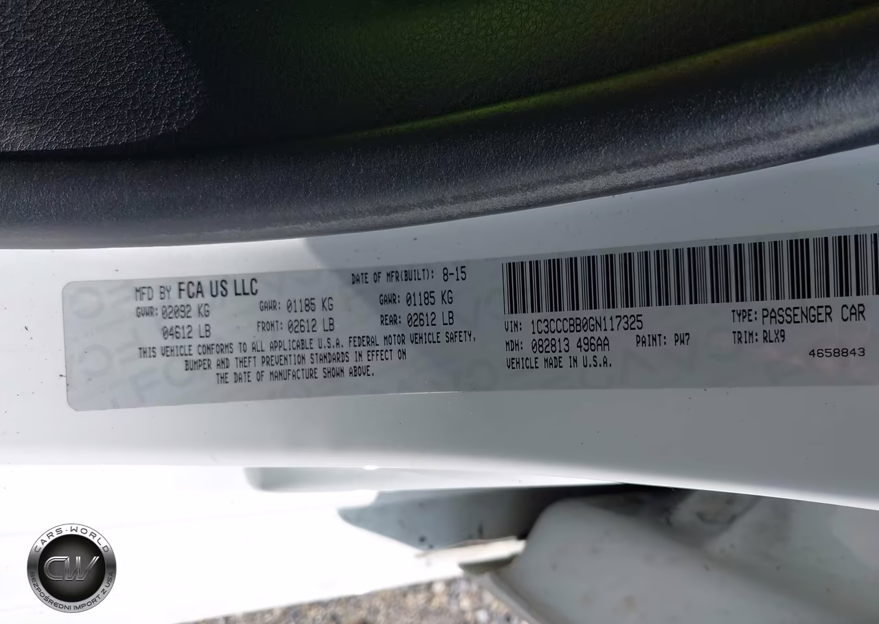 2016 Chrysler 200 S VIN:1C3CCCBB0GN117325 - 9