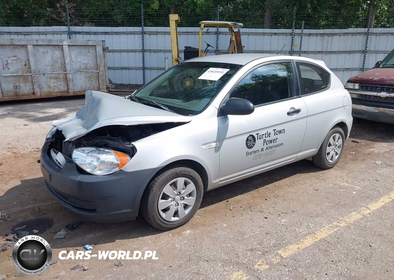 2008 Hyundai Accent Gs VIN:KMHCM36C58U063163 - 2