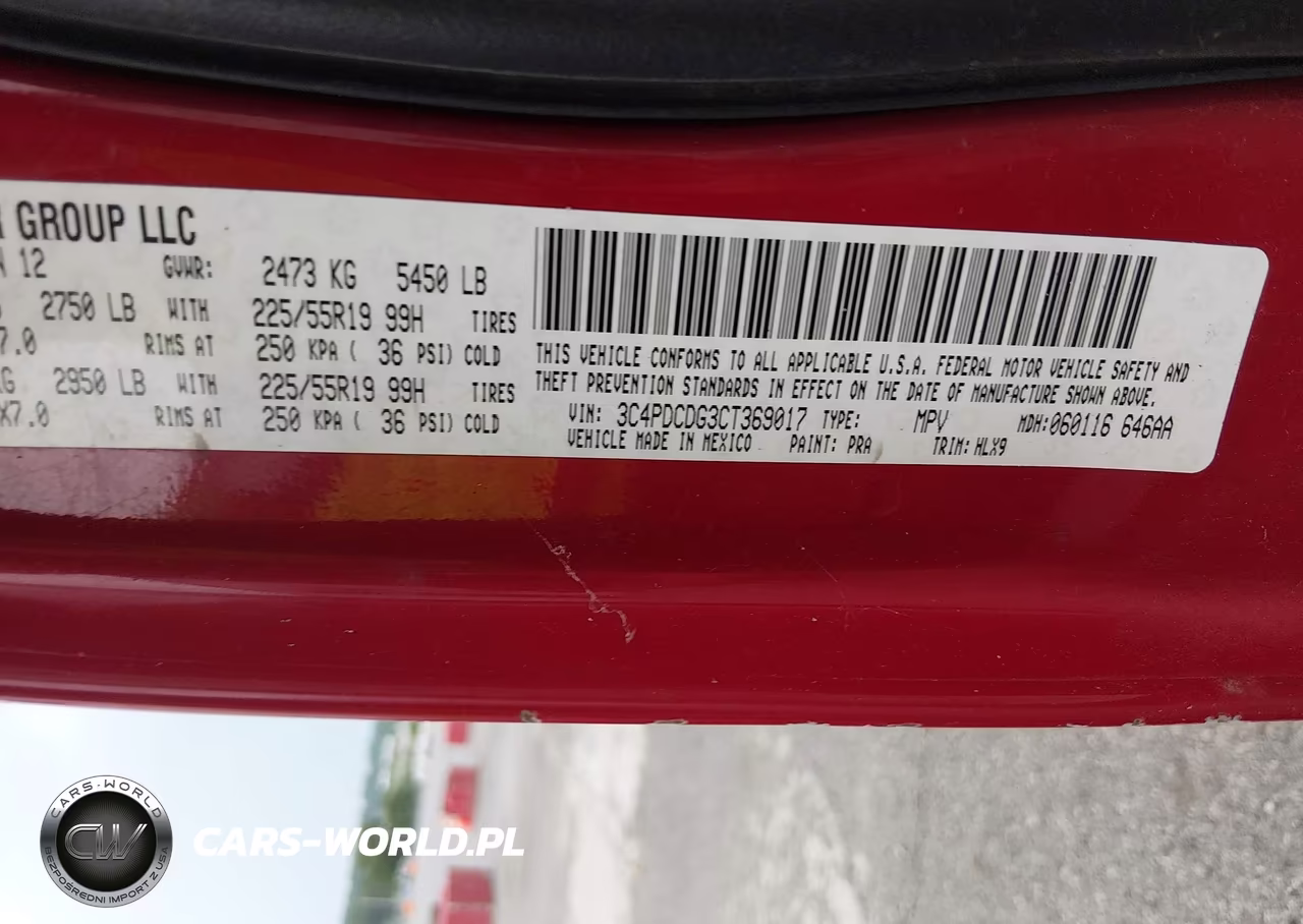 2012 Dodge Journey Crew VIN:3C4PDCDG3CT369017 - 9